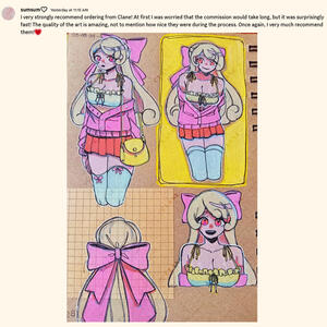 "Surprise Me" traditional sketch commission