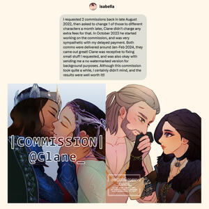 Colored Bust-up Sketches