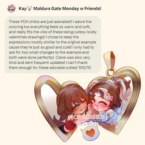 Rendered Valentine YCH